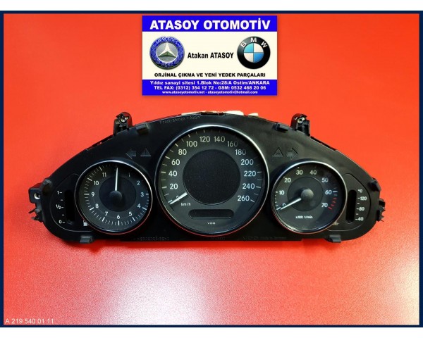 MERCEDES W219 CLS350 KADRAN 2195405211 2195405911 2195403411 2195404411 2195401311 2195400111 110080365001 110080349002 110080328001 110080310009 110080310001 110080235001 A2195405211 A2195405911